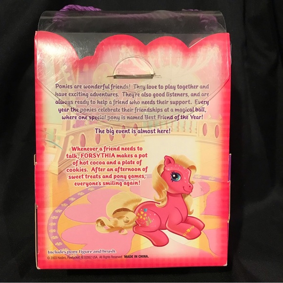My Little Pony- ✨Forsythia, unopened box - Picture 3 of 3
